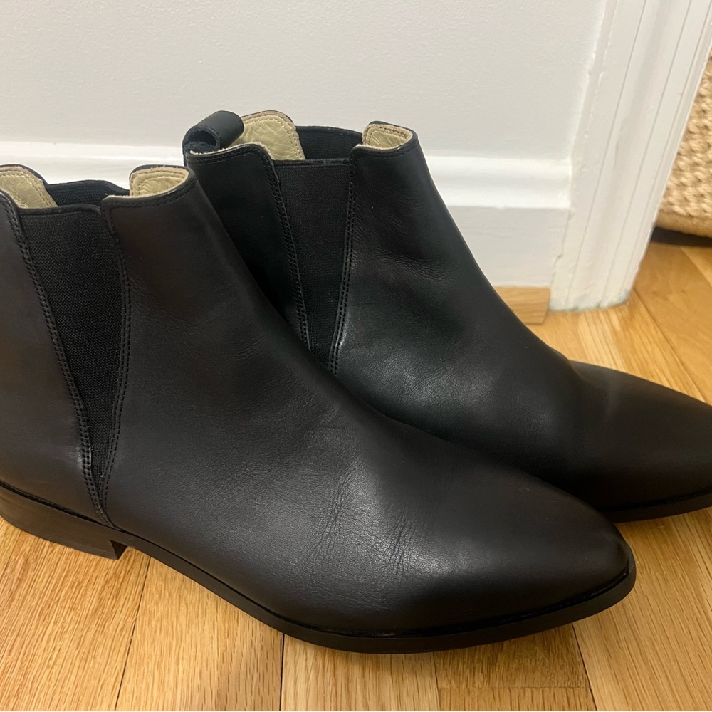 Nisolo Black Ankle Booties